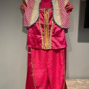 Cosplay Costume Women Princess Sz L Dress Pants Suit Aladdin Indie Halloween